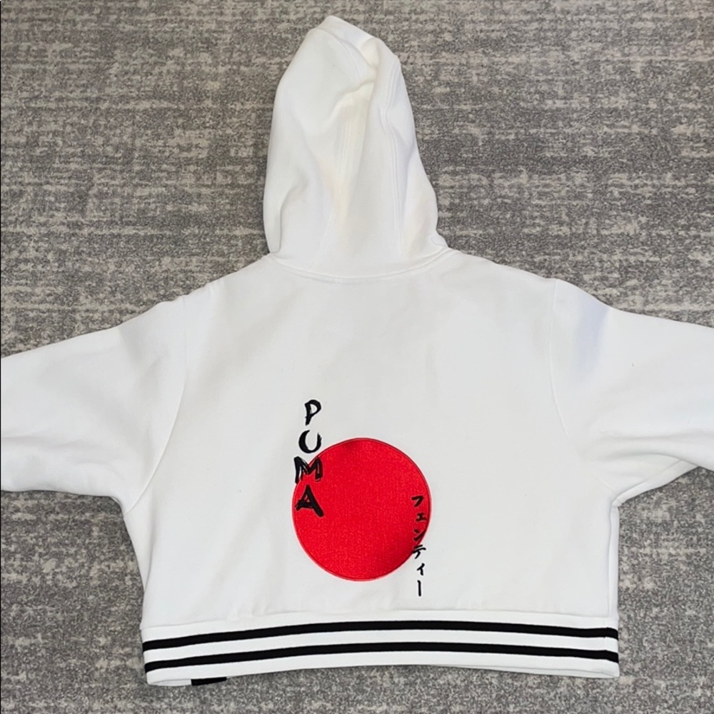 FENTY x PUMA WHITE WOMENS SWEATSHIRT